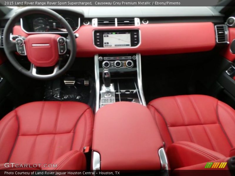 2015 Range Rover Sport Supercharged Ebony Pimento Interior