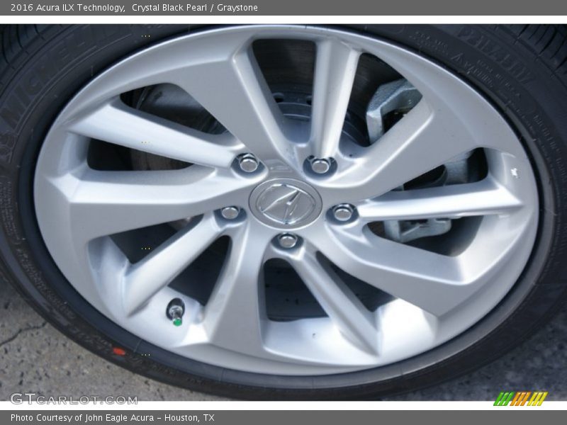 Crystal Black Pearl / Graystone 2016 Acura ILX Technology
