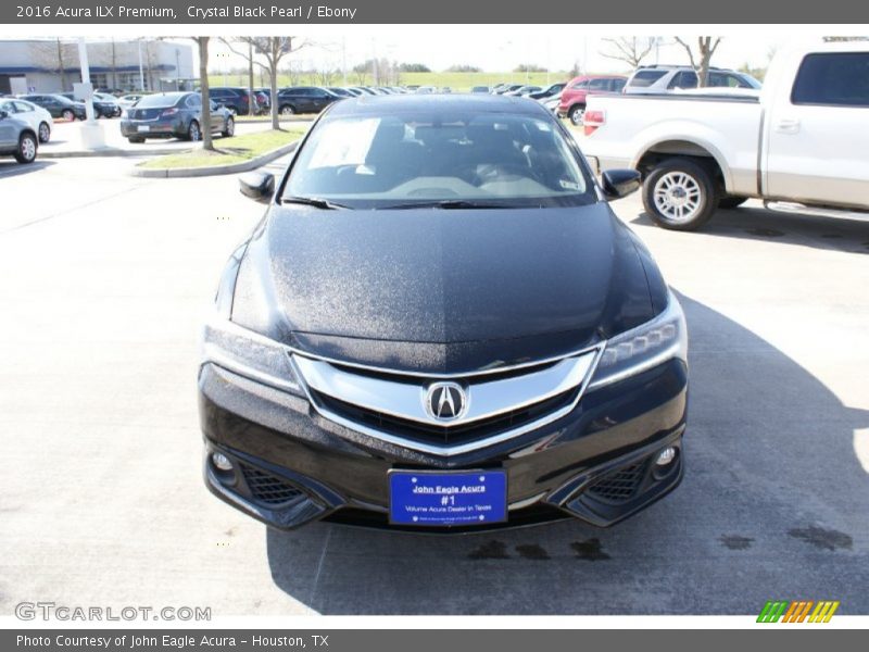 Crystal Black Pearl / Ebony 2016 Acura ILX Premium