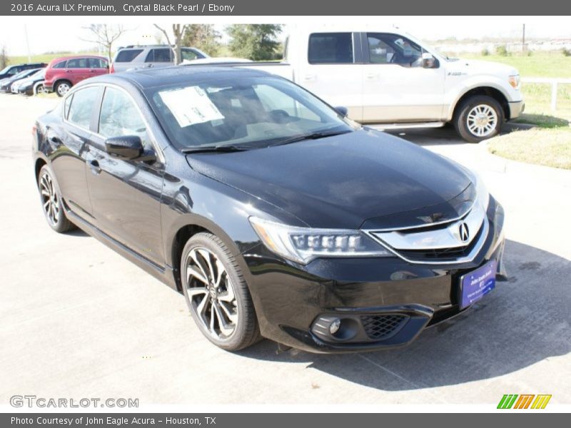 Crystal Black Pearl / Ebony 2016 Acura ILX Premium
