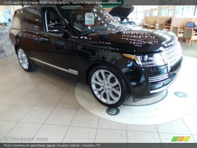 Santorini Black / Espresso/Almond 2015 Land Rover Range Rover Autobiography