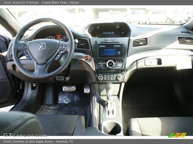 Crystal Black Pearl / Ebony 2016 Acura ILX Premium