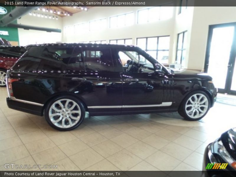 Santorini Black / Espresso/Almond 2015 Land Rover Range Rover Autobiography