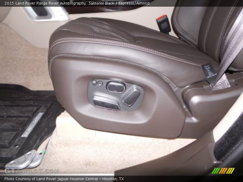 Controls of 2015 Range Rover Autobiography