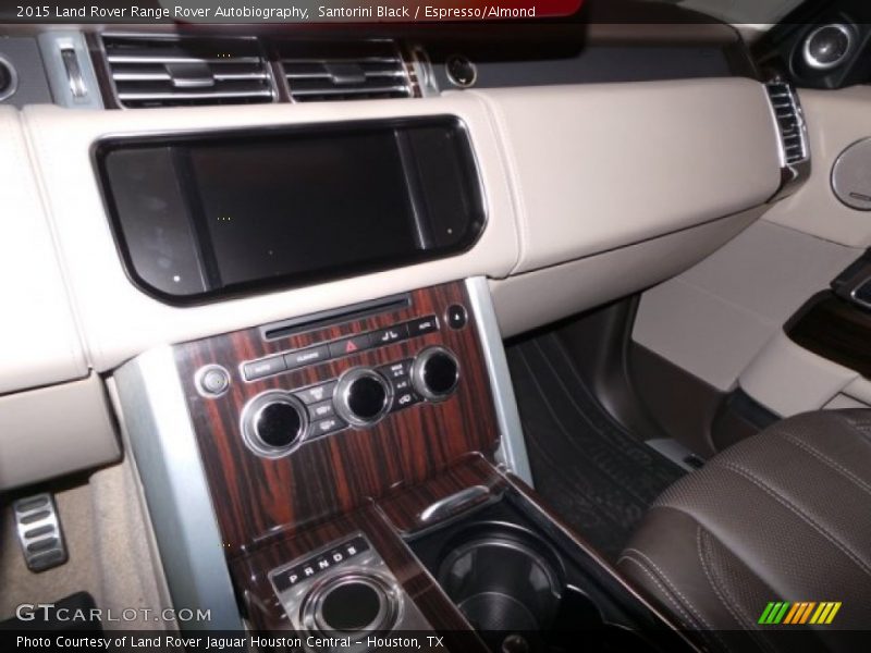 Controls of 2015 Range Rover Autobiography