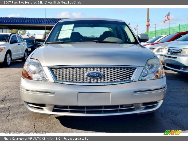 Silver Birch Metallic / Shale 2007 Ford Five Hundred SEL