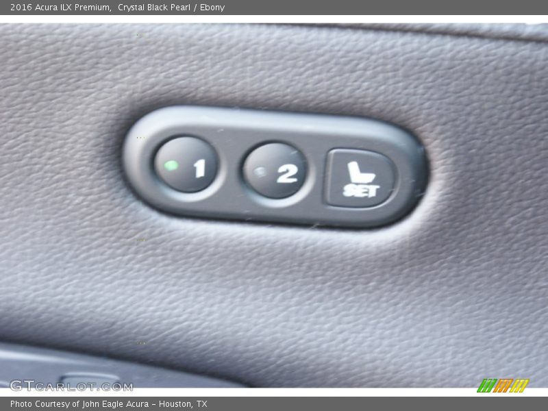Crystal Black Pearl / Ebony 2016 Acura ILX Premium