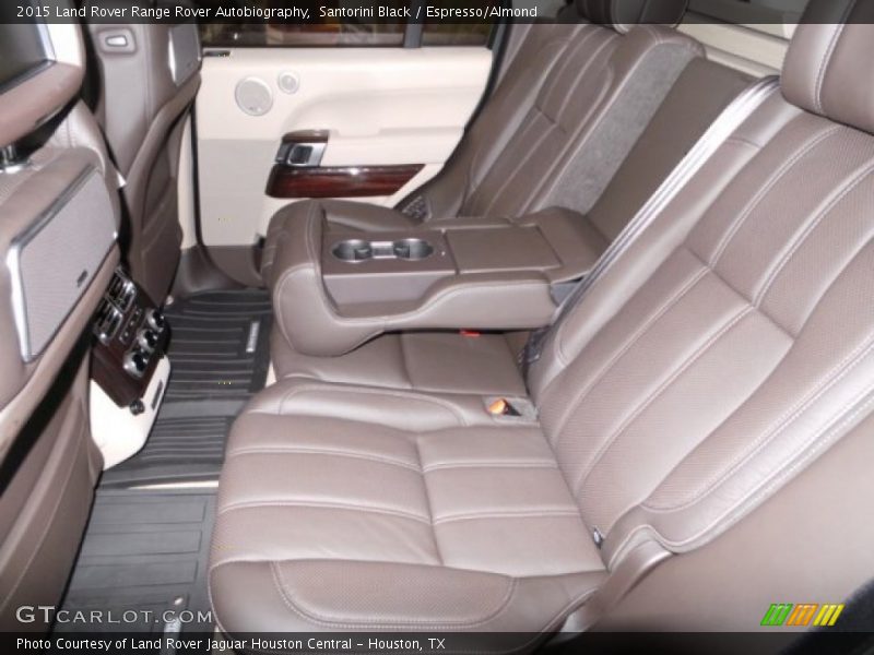 Rear Seat of 2015 Range Rover Autobiography