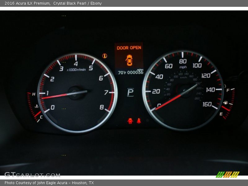 Crystal Black Pearl / Ebony 2016 Acura ILX Premium