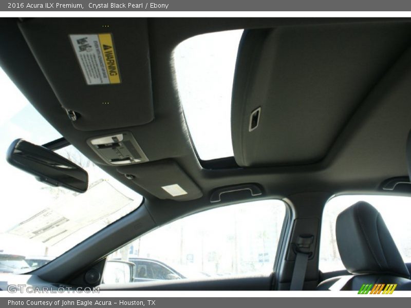 Crystal Black Pearl / Ebony 2016 Acura ILX Premium