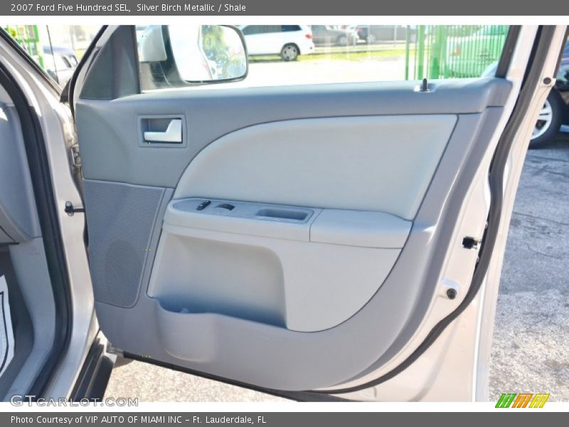 Silver Birch Metallic / Shale 2007 Ford Five Hundred SEL