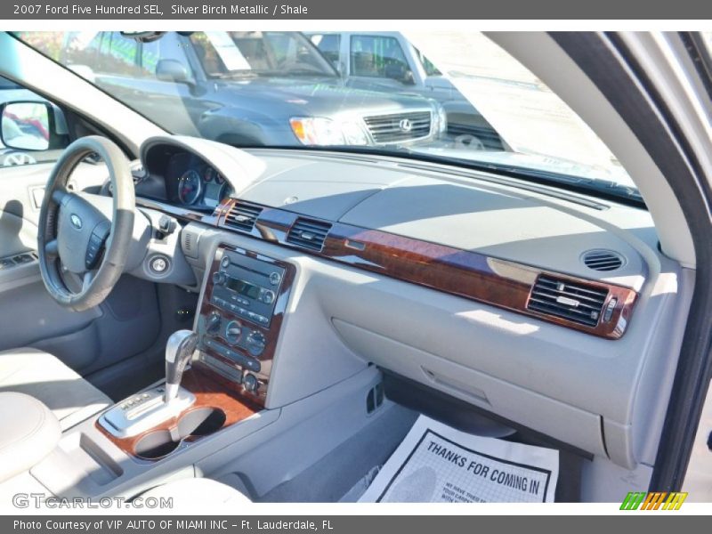 Silver Birch Metallic / Shale 2007 Ford Five Hundred SEL