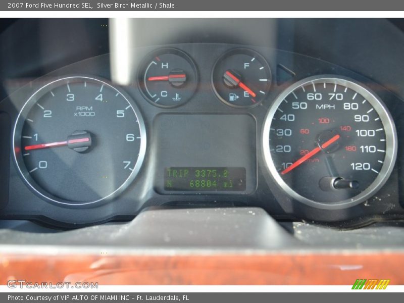 Silver Birch Metallic / Shale 2007 Ford Five Hundred SEL