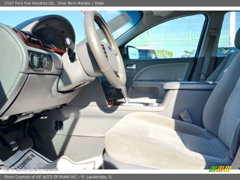 Silver Birch Metallic / Shale 2007 Ford Five Hundred SEL