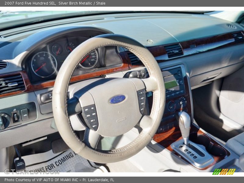 Silver Birch Metallic / Shale 2007 Ford Five Hundred SEL