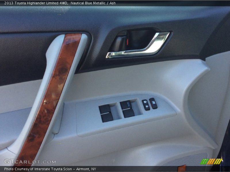 Nautical Blue Metallic / Ash 2013 Toyota Highlander Limited 4WD