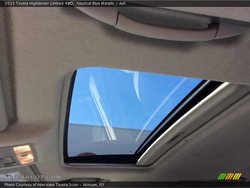 Nautical Blue Metallic / Ash 2013 Toyota Highlander Limited 4WD