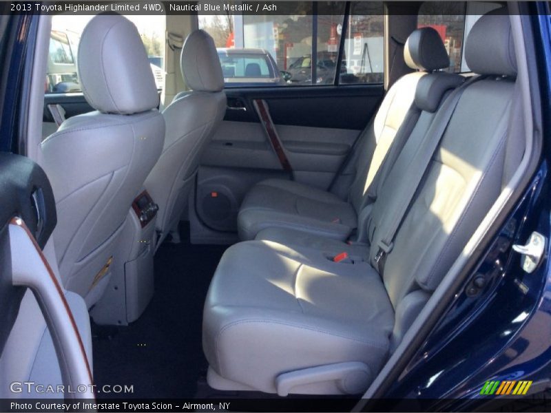 Nautical Blue Metallic / Ash 2013 Toyota Highlander Limited 4WD