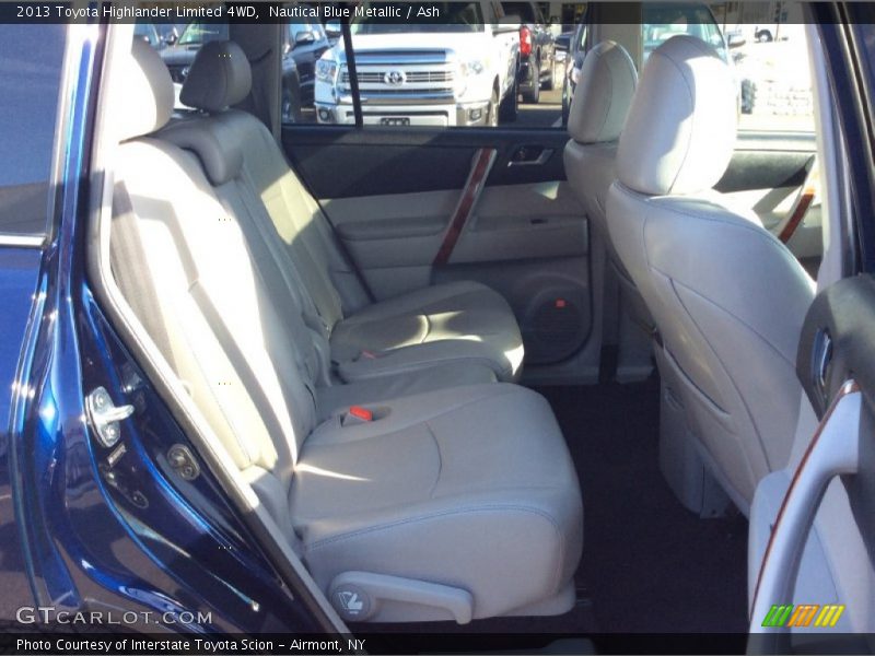 Nautical Blue Metallic / Ash 2013 Toyota Highlander Limited 4WD