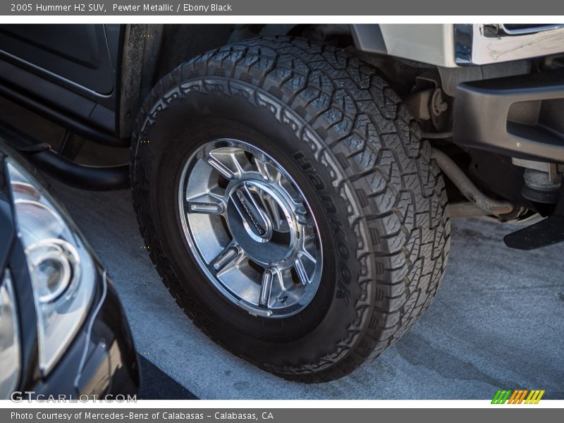 Pewter Metallic / Ebony Black 2005 Hummer H2 SUV