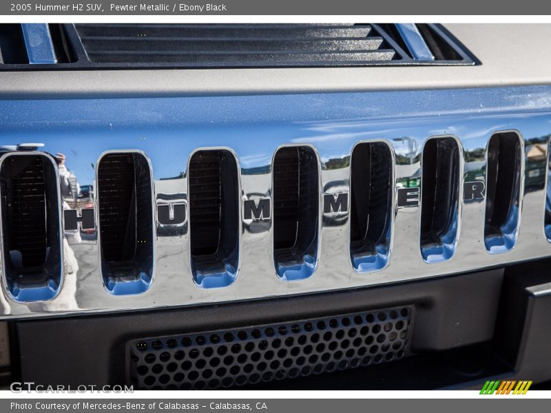 Pewter Metallic / Ebony Black 2005 Hummer H2 SUV