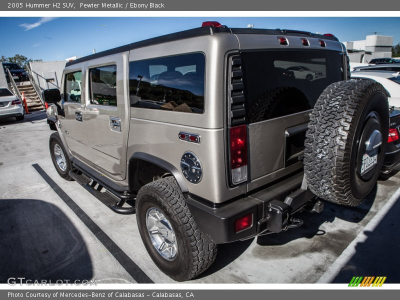 Pewter Metallic / Ebony Black 2005 Hummer H2 SUV