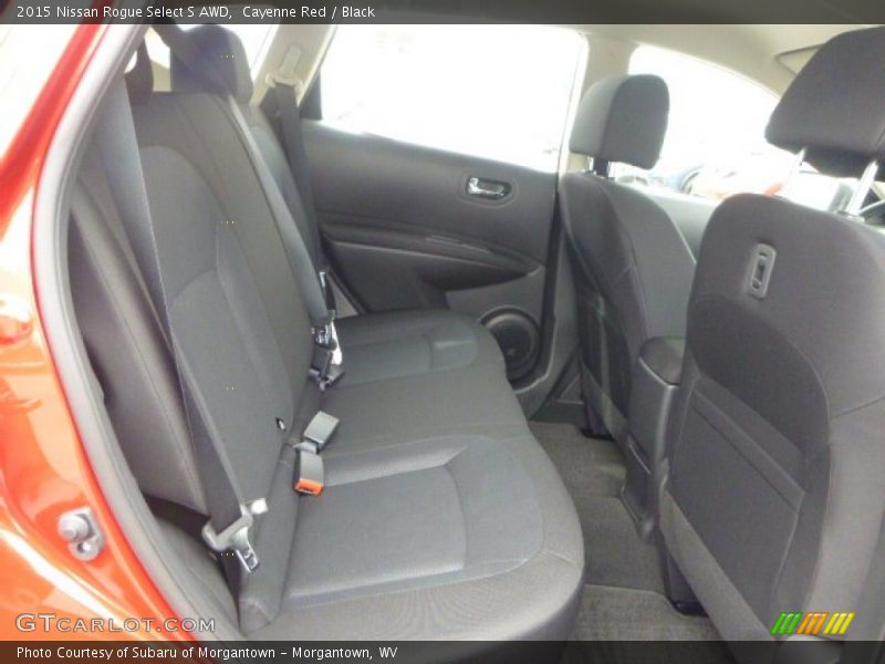 Cayenne Red / Black 2015 Nissan Rogue Select S AWD