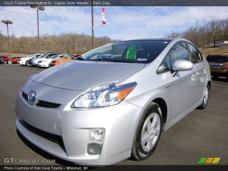 Classic Silver Metallic / Dark Gray 2010 Toyota Prius Hybrid IV