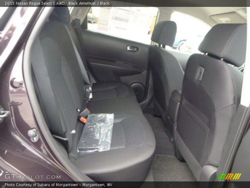 Black Amethyst / Black 2015 Nissan Rogue Select S AWD