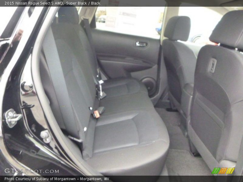 Super Black / Black 2015 Nissan Rogue Select S AWD
