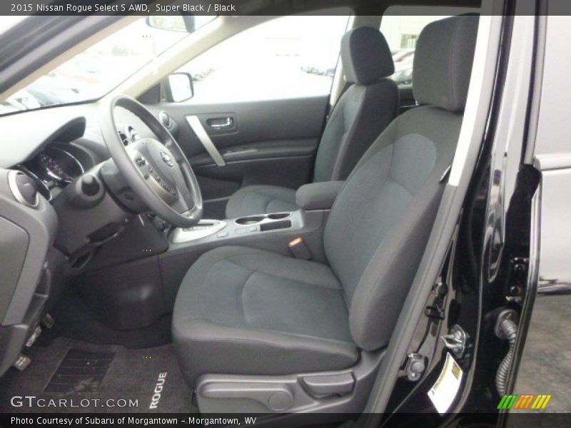 Super Black / Black 2015 Nissan Rogue Select S AWD