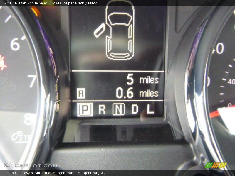 Super Black / Black 2015 Nissan Rogue Select S AWD
