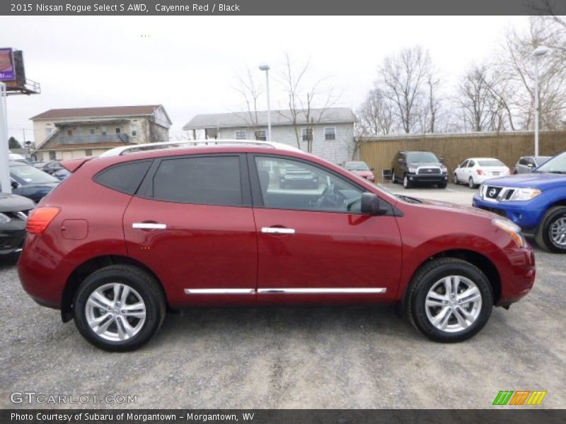  2015 Rogue Select S AWD Cayenne Red