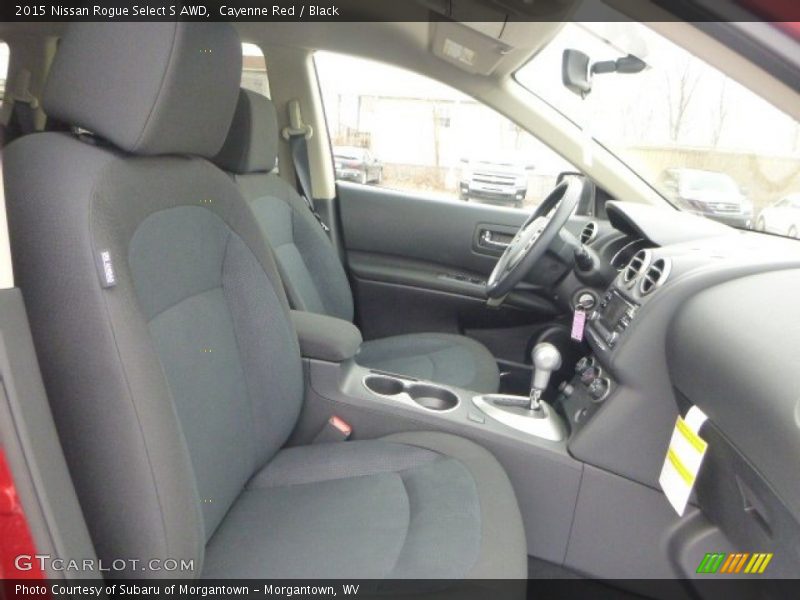 Cayenne Red / Black 2015 Nissan Rogue Select S AWD