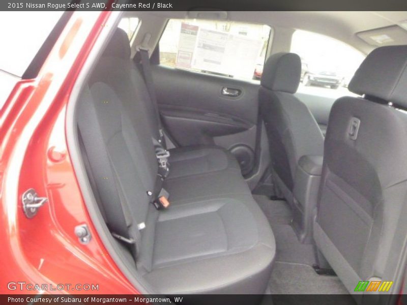 Cayenne Red / Black 2015 Nissan Rogue Select S AWD