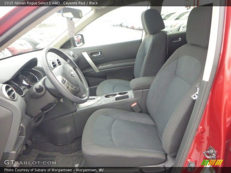 Cayenne Red / Black 2015 Nissan Rogue Select S AWD