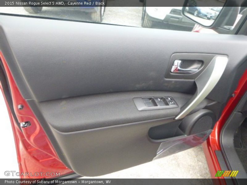 Cayenne Red / Black 2015 Nissan Rogue Select S AWD