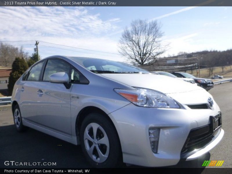 Classic Silver Metallic / Dark Gray 2013 Toyota Prius Four Hybrid