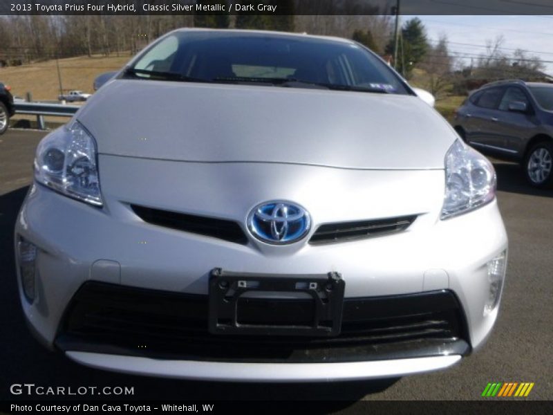 Classic Silver Metallic / Dark Gray 2013 Toyota Prius Four Hybrid