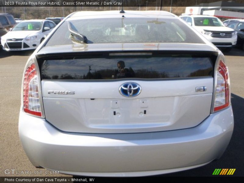 Classic Silver Metallic / Dark Gray 2013 Toyota Prius Four Hybrid