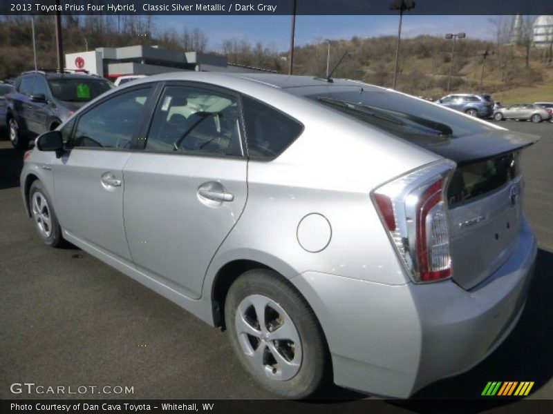 Classic Silver Metallic / Dark Gray 2013 Toyota Prius Four Hybrid