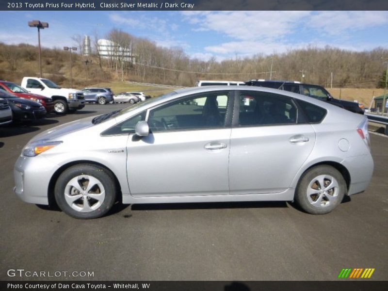 Classic Silver Metallic / Dark Gray 2013 Toyota Prius Four Hybrid