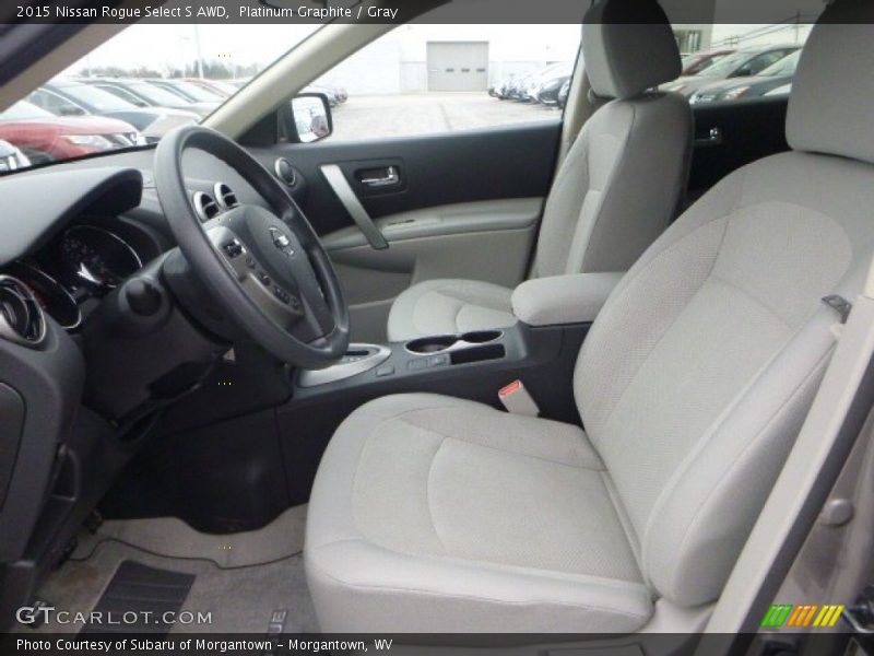 Platinum Graphite / Gray 2015 Nissan Rogue Select S AWD