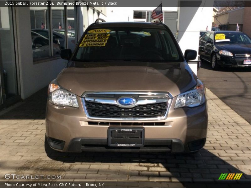 Burnished Bronze Metallic / Black 2015 Subaru Forester 2.5i