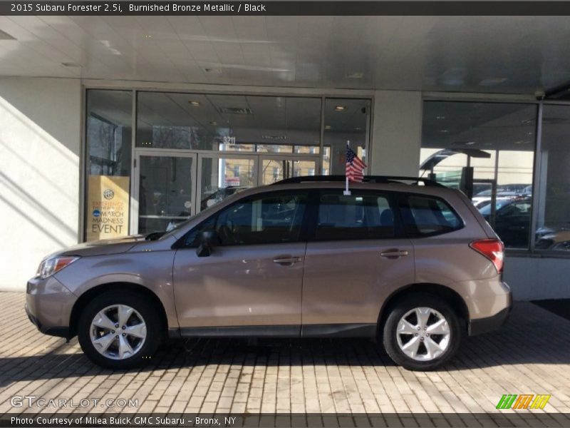 Burnished Bronze Metallic / Black 2015 Subaru Forester 2.5i