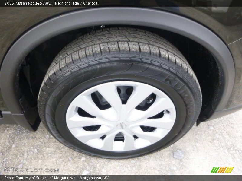 Midnight Jade / Charcoal 2015 Nissan Rogue S AWD