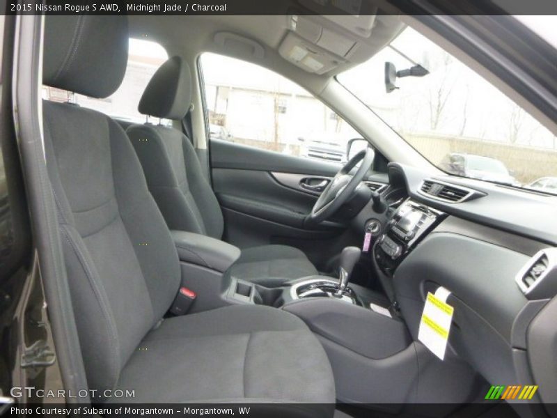 Midnight Jade / Charcoal 2015 Nissan Rogue S AWD