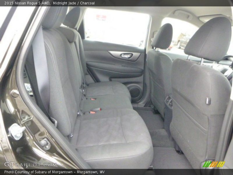 Midnight Jade / Charcoal 2015 Nissan Rogue S AWD