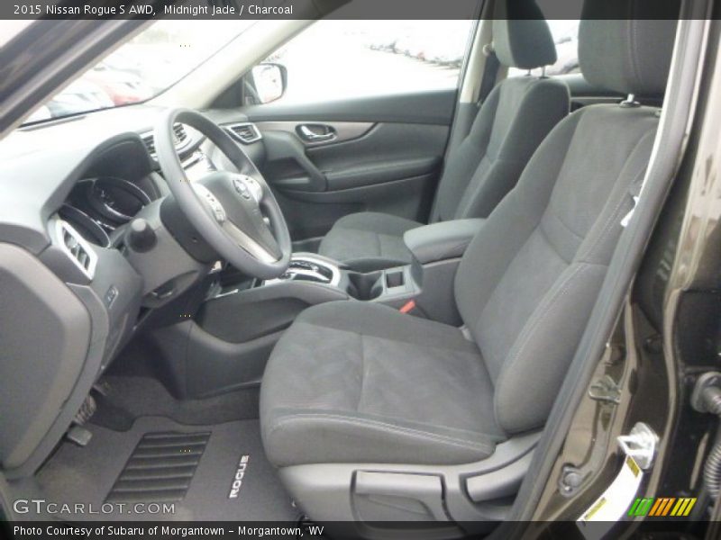 Midnight Jade / Charcoal 2015 Nissan Rogue S AWD