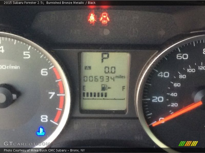 Burnished Bronze Metallic / Black 2015 Subaru Forester 2.5i